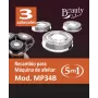 JATA RM34A náhradné strihacie hlavy pre MP34B a JBMA1400, 12 ks