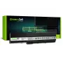 Batéria Green Cell AS02 pre ASUS K52 séria — Li-Ion 4400 mAh, 11,1 V, 6 článkov, čierna