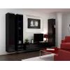 Cama TV stojan VIGO '180' 30/180/40 čierna/čierna lesklá