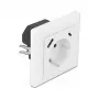 DeLOCK 11489 zásuvka CEE 7/3 + USB biela 250V 16A