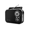 Muse | M-051R | 2-pásmové vreckové rádio | čierna