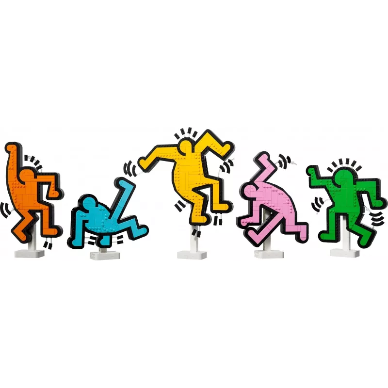LEGO ART 31216 Keith Haring - Tancujúce postavy
