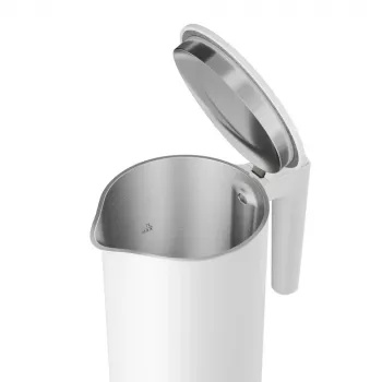 Rýchlovarná kanvica Xiaomi 1,7 L 1800 W biela – nerez, tlačidlové veko, tepelná izolácia