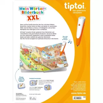 tiptoi Mein Wörterbilderbuch XXL, učebná kniha