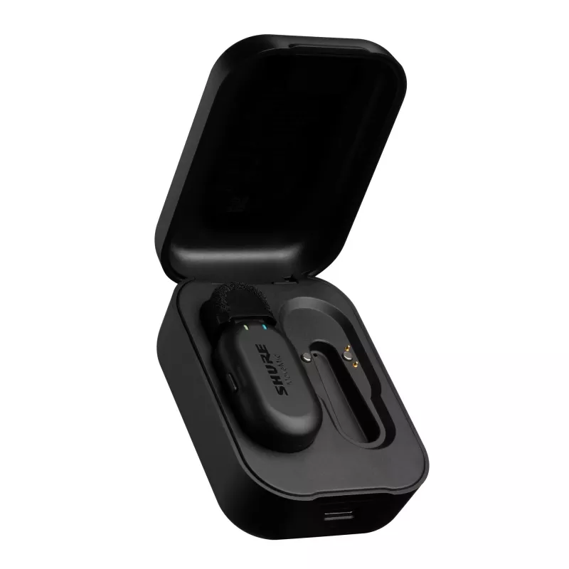 Shure MV-ONE-Z6 - MoveMic MV-LaV bezdrôtový lavaliérový mikrofón s nabíjacím puzdrom