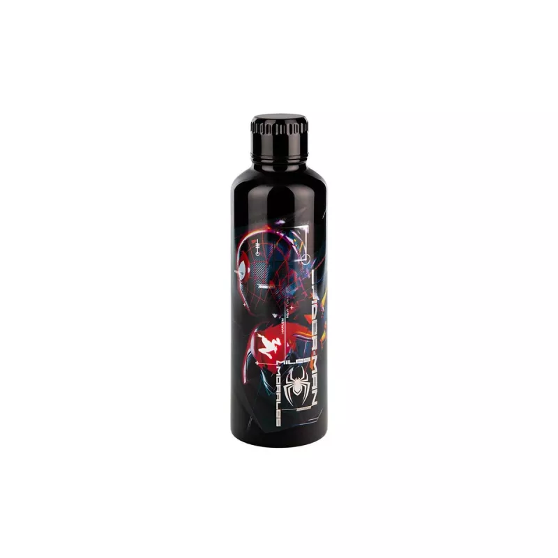 Paladone Spiderman Miles Morales kovová fľaša na pitie