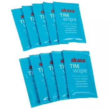 Akasa TIM Wipe čistiace utierky - 10 ks tepelná pasta (AK-TCW-02)