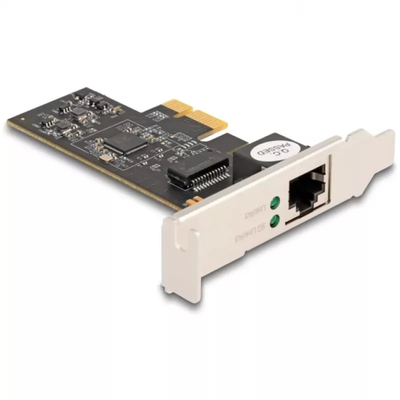 DeLOCK PCI Express x1 karta 81260 1 x RJ45 5 Gigabit LAN RTL8126