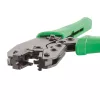 LogiLink WZ0029 krimpovacie kliešte na káble zelená čierna