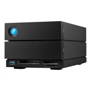 Diskové pole LaCie 2big Dock 48 TB desktop čierne 48 TB skriňa desktop 118×217×93,3 mm 3,81 kg