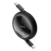 USB kábel Baseus Free2Draw 1m USB C čierny