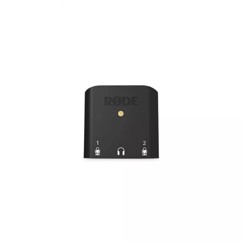 RØDE AI-Micro mobilné audio rozhranie, 2x vstup TRS/TRRS 3,5 mm, výstup pre slúchadlá 3,5 mm, USB-C, čierne