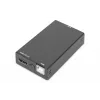 Digitus DVI dongle pre modulárne KVM konzoly RJ45 na DVI čierny 1080p