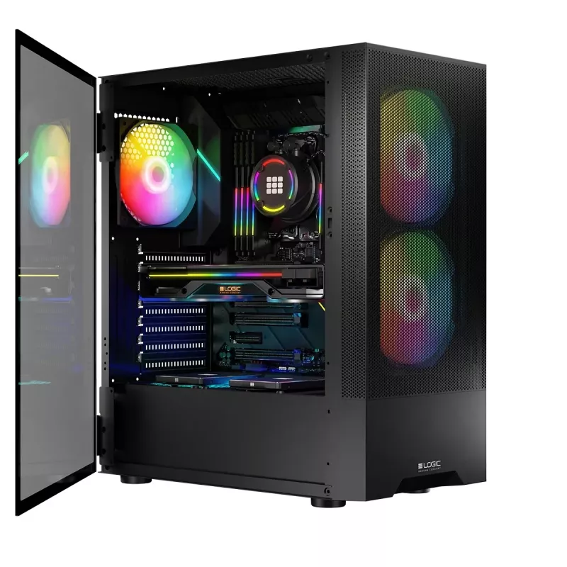 Logic ARYA ARGB MINIDI USB 3.0 skriňa čierna