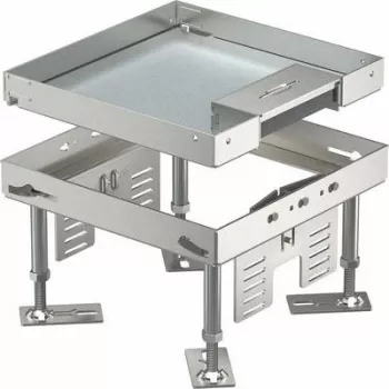 OBO Bettermann štvorcová kazeta RKSN2 4 VS 20 m. vývod 200x200mm (7409208)