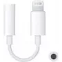 Kábelový adaptér CoreParts MSPP74280 Lightning na 3,5 mm audio biely