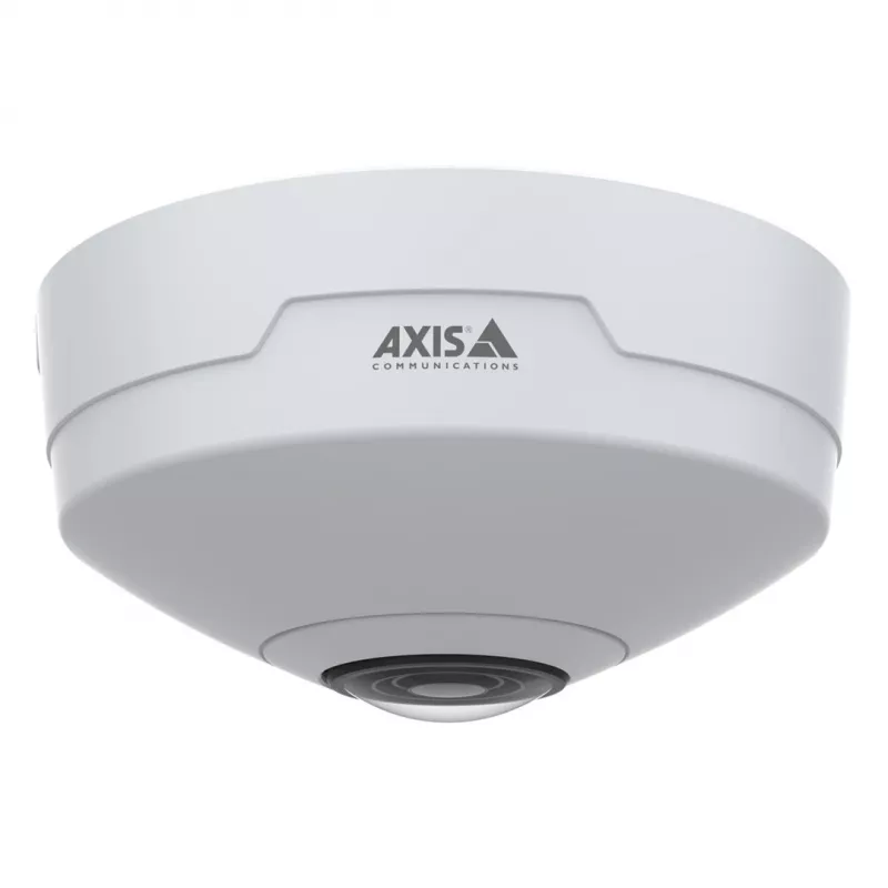 Axis M4327-P 02636-001 vnútorná panoramatická mini dome IP kamera, 6 MP, rybie oko 180/360°, strop/stena, biela
