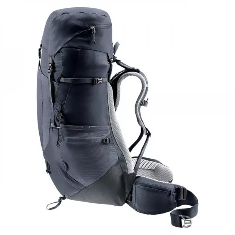 Deuter Aircontact Lite 45+10 SL dámsky turistický batoh čierny