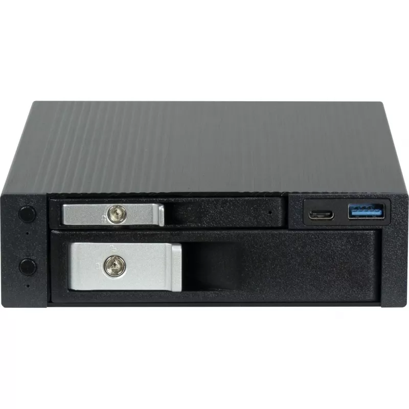 Dokovacia stanica pre HDD INTER-TECH ST-7227U pre 2,5 inch a 3,5 inch disky, USB 3.0 s Type-C a Type-A