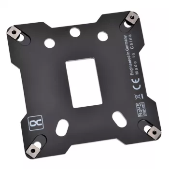 Backplate Alphacool 13071 nehrdzavejúca oceľ čierna 90mm