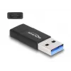 DeLOCK 60001 adaptér USB A USB C čierny