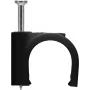 Goobay Kabelclip 16 mm, čierna (64686)