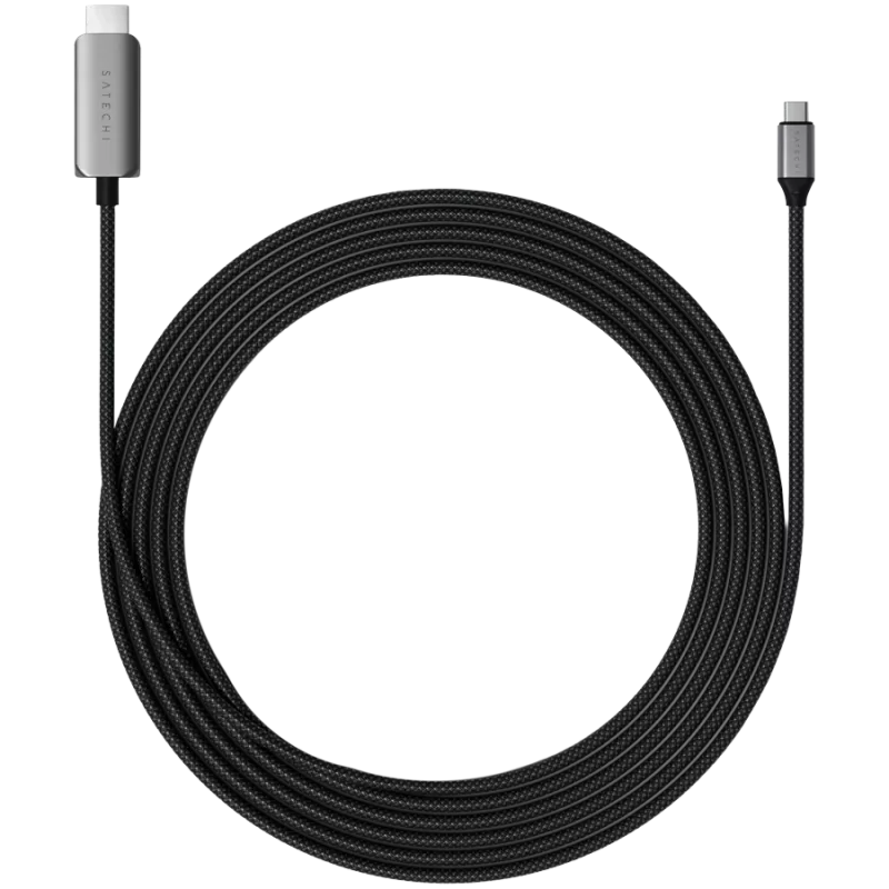 Satechi USB-C na HDMI 2.1 8K kábel, dĺžka: 1,96 m s HDMI 2.1 a USB-C konektorom