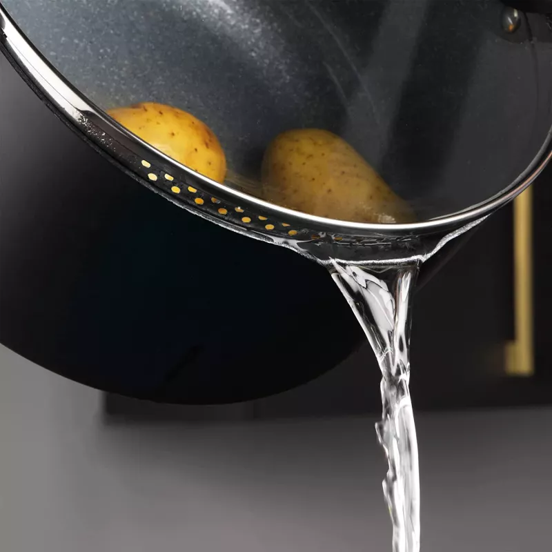 Sada hrncov Russell Hobbs RH01840EU7 – 4-dielna stohovateľná, metalická mramorovaná