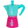 Moka kanvica Bialetti 0005393 hliník modrá ružová