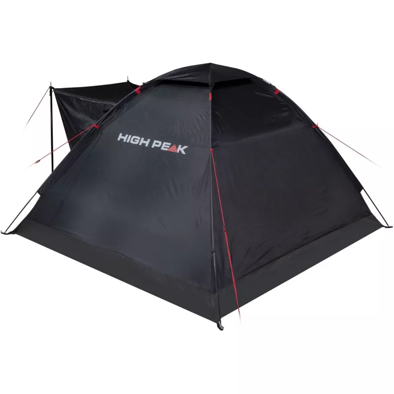 Pyramídový stan High Peak Beaver 3 3 osoby pevný rám vodotesný 150 cm