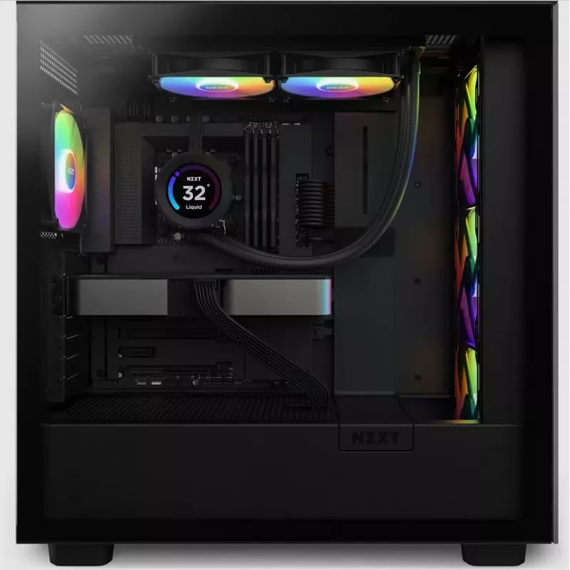 All-in-One kvapalinový chladič NZXT Kraken Elite 240 RGB 12 cm čierny