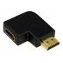 HDMI spojovací adaptér LOGILINK AH0008 — HDMI na HDMI, čierny, pozlátené kontakty