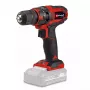 Vŕtačka s pištoľovou rukoväťou Einhell TC-CD 18/35 Li - Solo, 550 RPM, 1 cm skľučovadlo