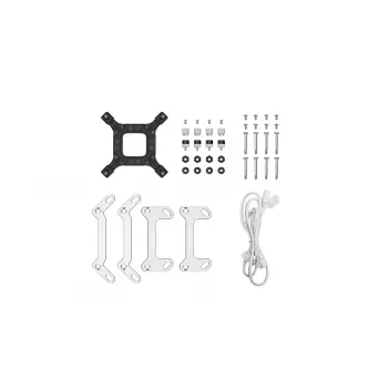 All-in-One vodné chladenie DeepCool LT240 White — 240 mm radiátor, 2x 120 mm PWM ventilátor (600–2400 ot/min), 41 cm hadice, pre LGA1150