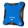 Externý SSD ADATA SD620 512 GB, USB 3.2 Gen 2 Micro-USB B, modrý, silikónové puzdro, nárazuvzdorný