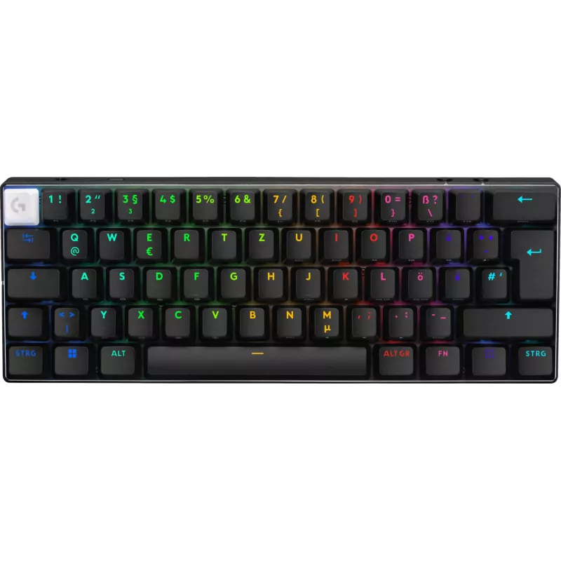 Logitech G PRO X 60 klávesnica herná USB RF Wireless Bluetooth QWERTZ nemecká čierna