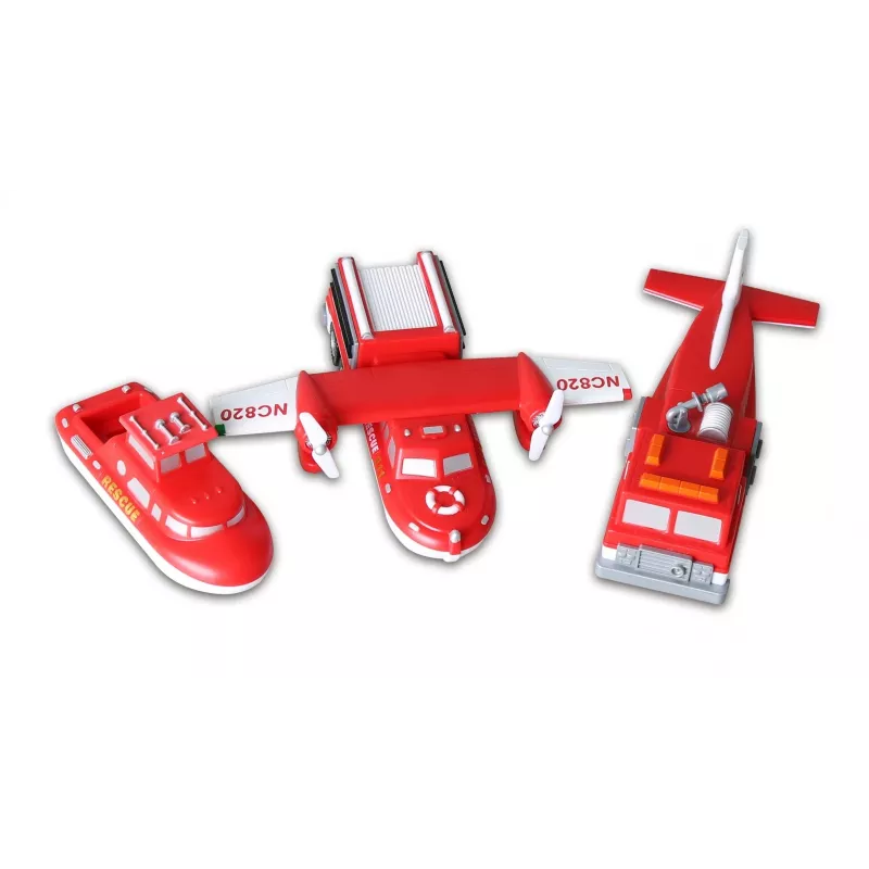 Sada vozidiel Popular Playthings Mix or Match Vehicles Fire and Rescue
