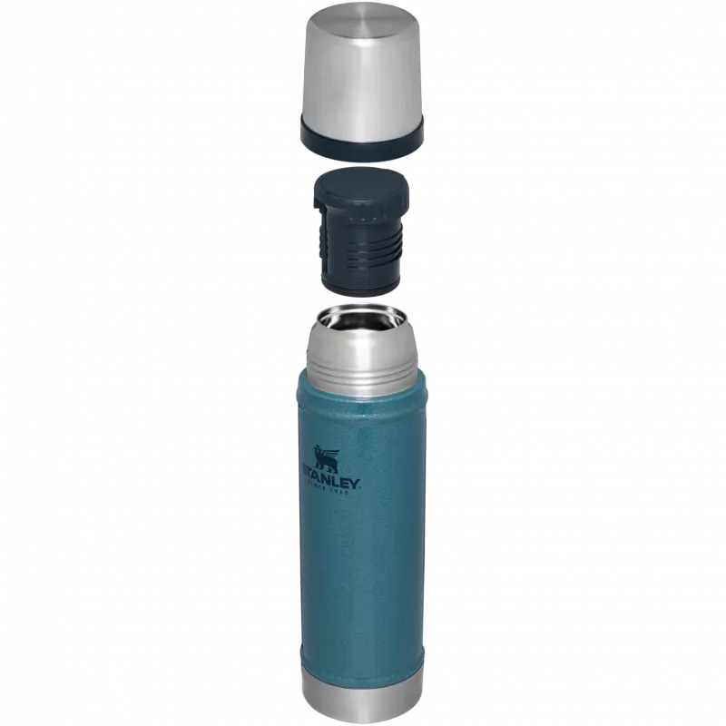 Stanley Thermo | Classic | objem 0,6 L | materiál nehrdzavejúca oceľ | modrá