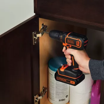 Black & Decker BDCDC18K-QW vŕtačka čierna, O