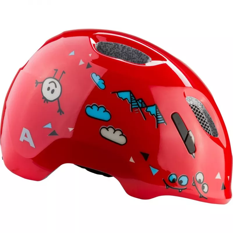 Cyklistická prilba ALPINA XIMO 2 RED SMILE GLOSS 49-54