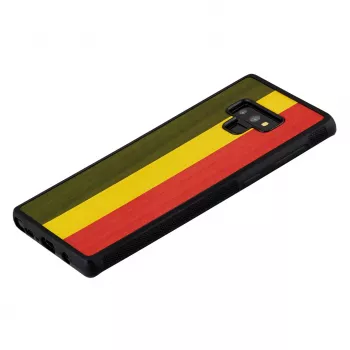 Puzdro na smartphone man and wood pre Samsung Galaxy Note 9 — Reggae čierne ochranné puzdro