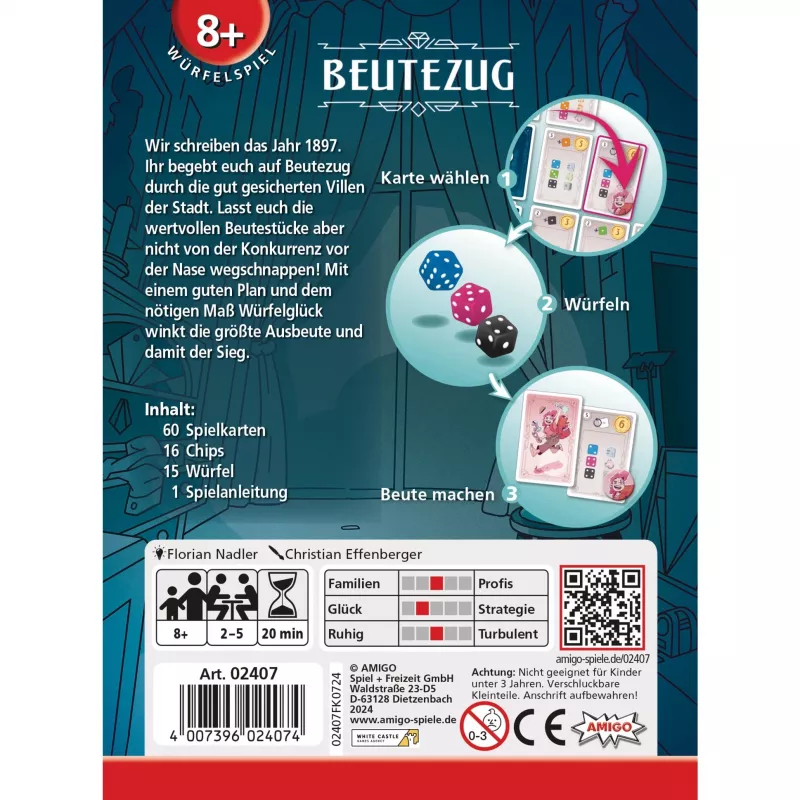 Beutezug, kocková hra
