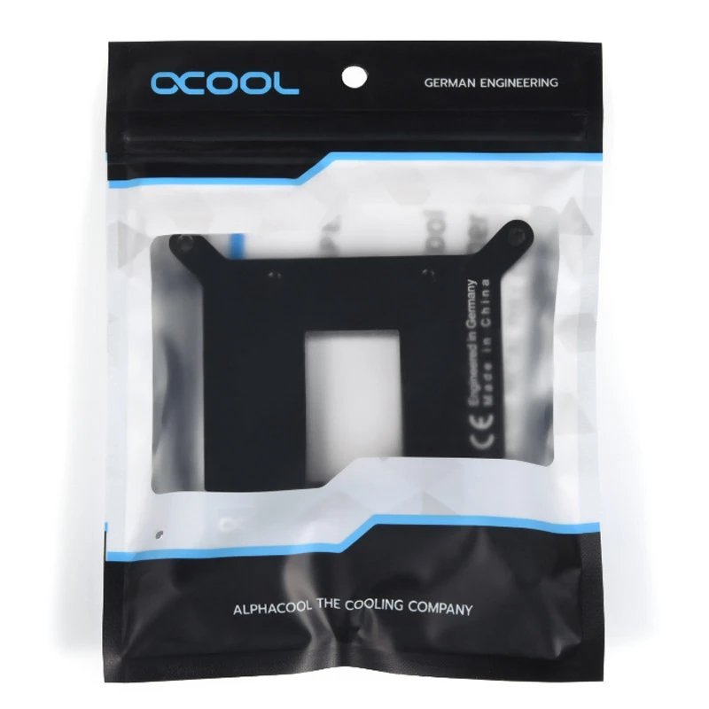 Backplate Alphacool 13072 kov čierna 86x67x86mm
