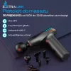 Masážna pištoľ Extralink MSG-02-LITE 3200 ot/min 6 nástavcov