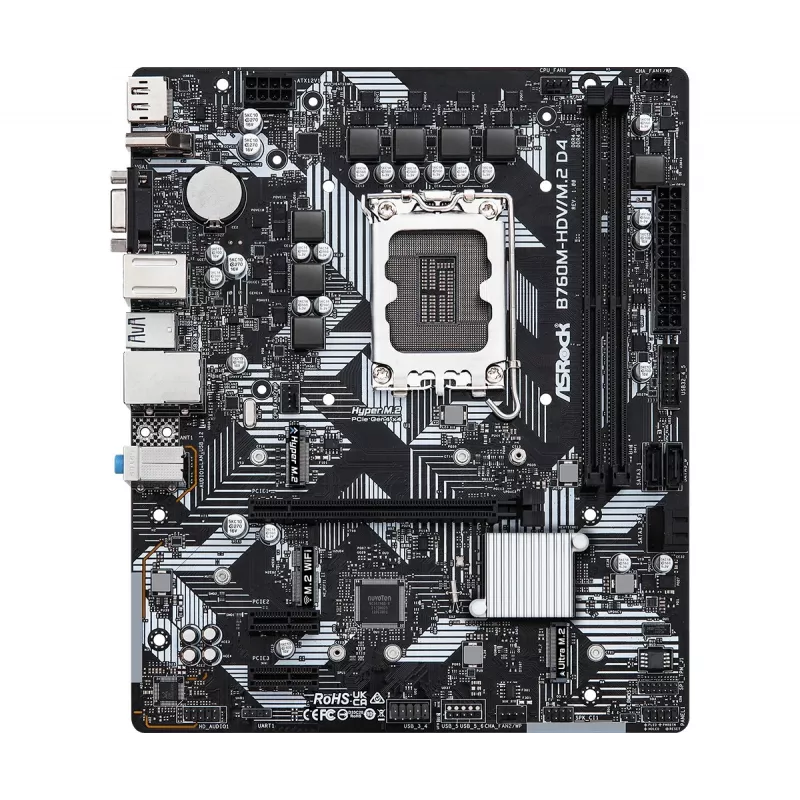 ASRock B760M-HDV/M.2 D4 DDR4 LGA 1700 Micro-ATX základná doska