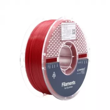 3D tlačový filament GEMBIRD ABS 1,75 mm červená 1 kg