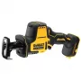Šabľová píla DeWALT DCS369N-XJ, bezkartáčový motor, akumulátorová, hĺbka rezu drevo 9 cm, oceľ 4 cm, 2800 zdvihov/min, 1,43 kg
