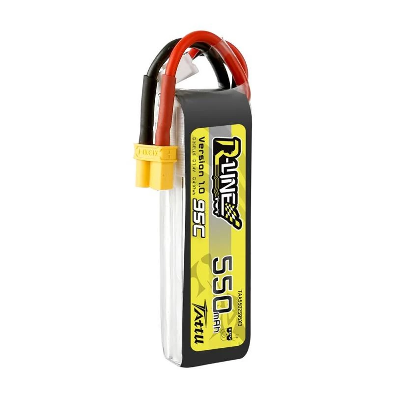 Batéria Tattu R-Line 550mAh 7,4V 95C 2S1P XT30