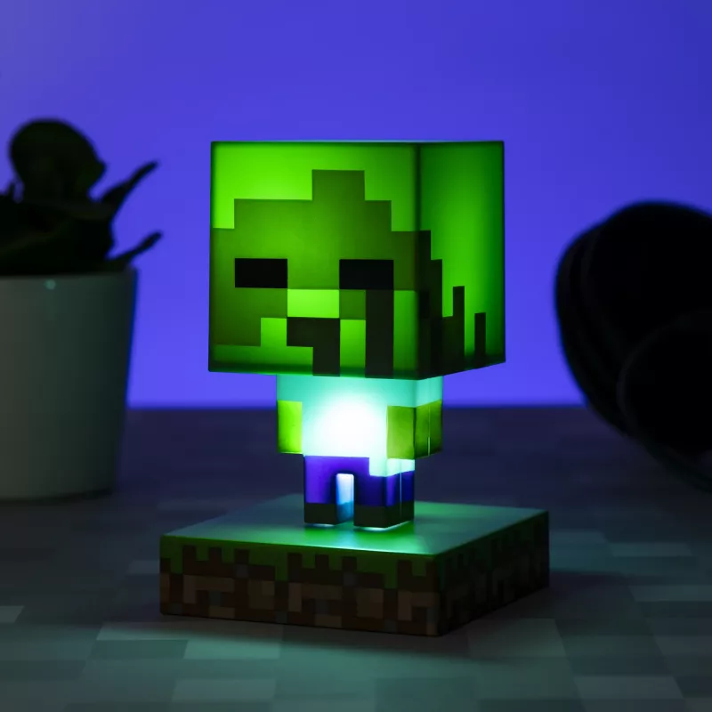 Stolová lampa Paladone Light Paladone Minecraft Zombie Light PP6592MCFV4 LED