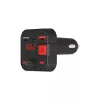 SAVIO FM vysielač, Bluetooth 5.3, nabíjačka QC 3.0, LED displej, Bass Boost, TR-15, čierna